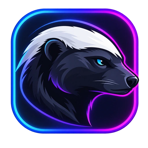 RatelDesk honey badger mascot